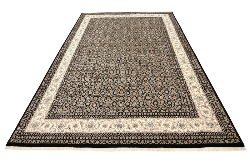 Orientalsk tæppe - Bijar - Indus - 295 x 206 cm - mørk beige