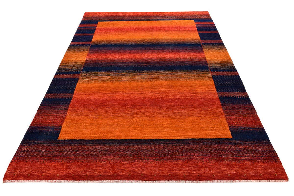 Gabbeh-tæppe - Loribaft Indus - 200 x 144 cm - rust