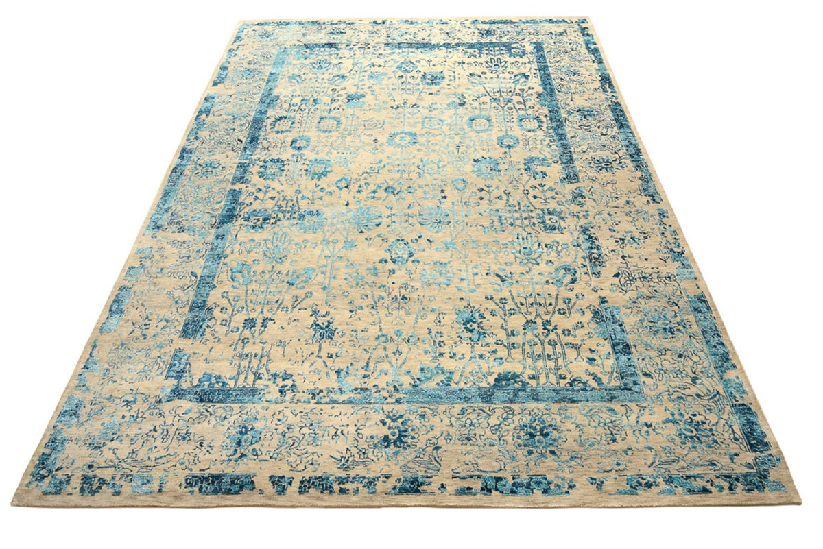 Designer tæppe - 341 x 249 cm - lys beige