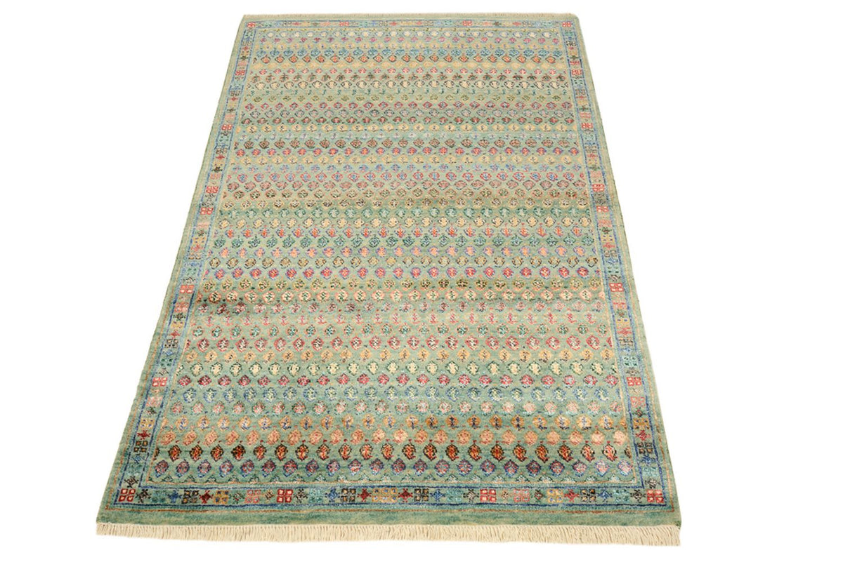 Designer tæppe - 154 x 95 cm - turkis