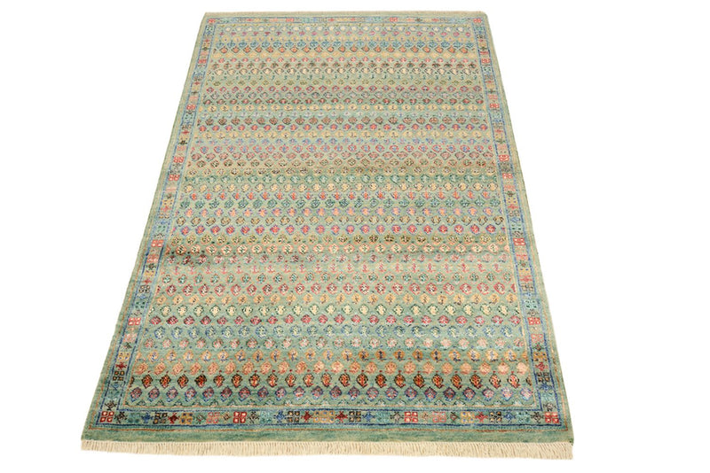 Designer tæppe - 154 x 95 cm - turkis