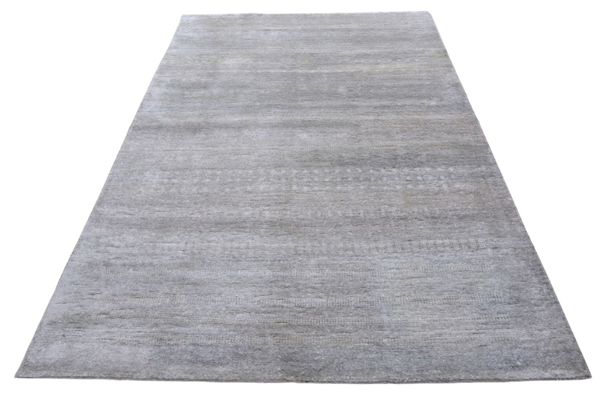 Gabbeh-tæppe - Loribaft Indus - 300 x 190 cm - lysegrå