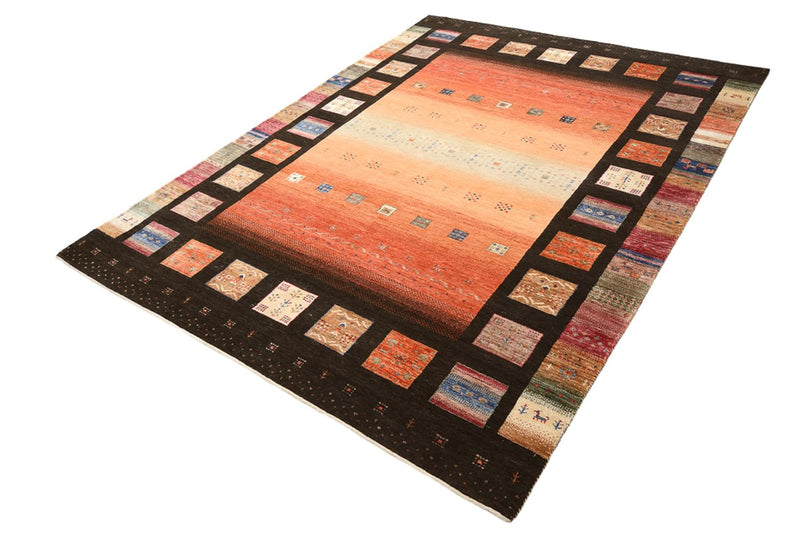 Gabbeh-tæppe - Loribaft Indus - 244 x 178 cm - flerfarvet