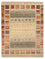 Gabbeh-tæppe - Loribaft Indus - 205 x 154 cm - mørk beige