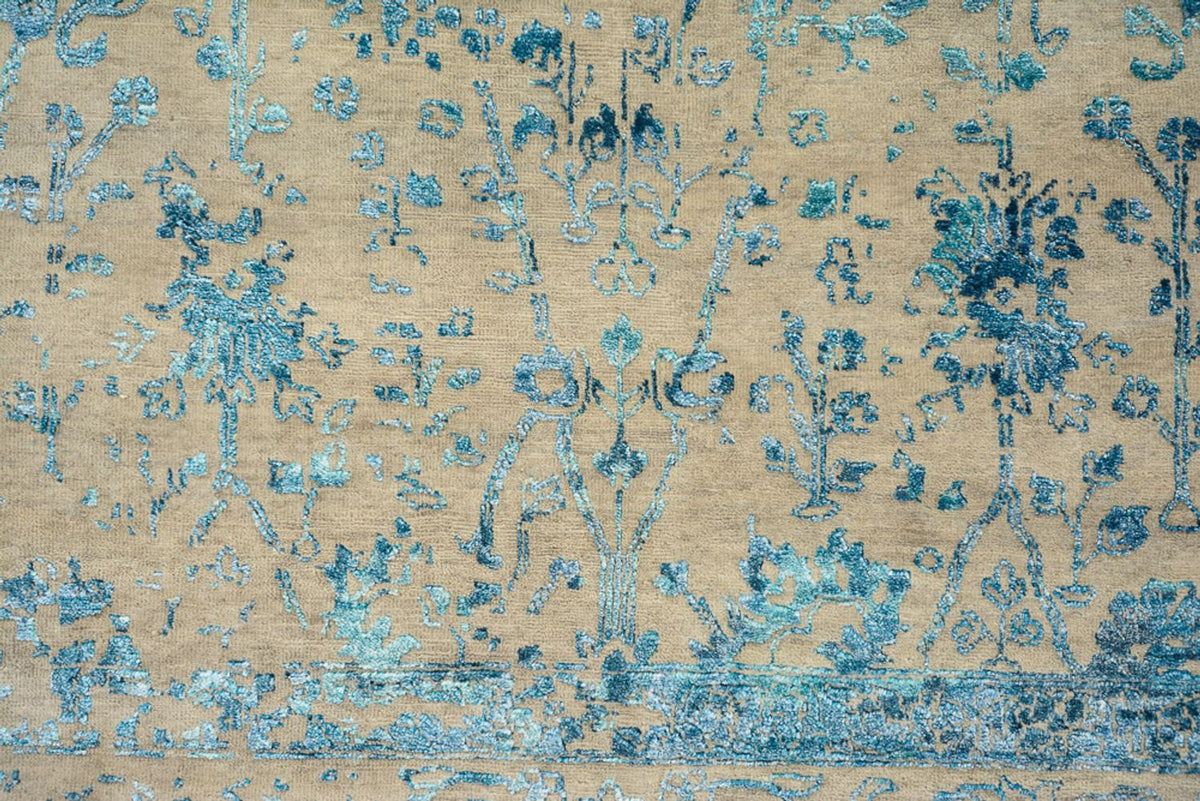 Designer tæppe - 339 x 246 cm - lys beige