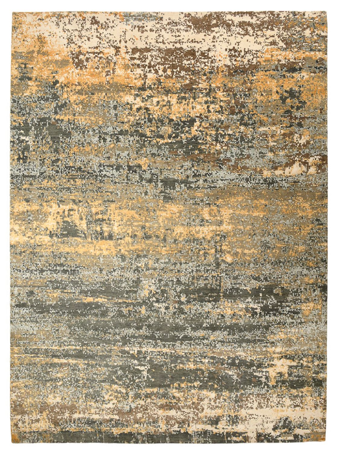 Designer tæppe - 373 x 276 cm - flerfarvet
