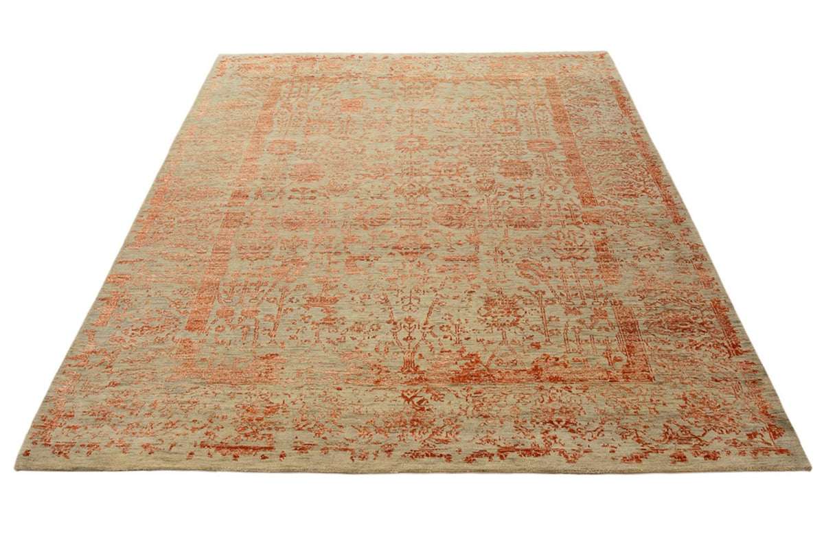 Designer tæppe - 231 x 175 cm - rust