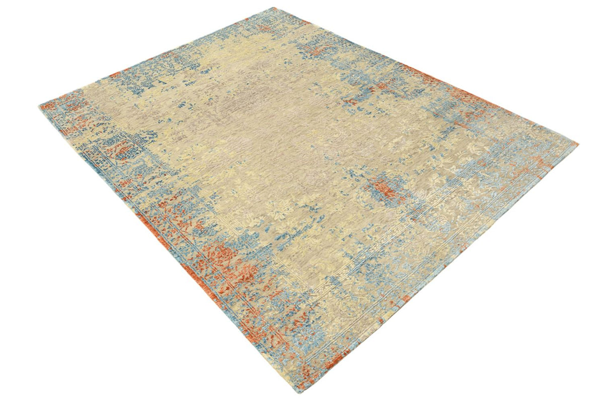 Designer tæppe - 196 x 152 cm - kamel