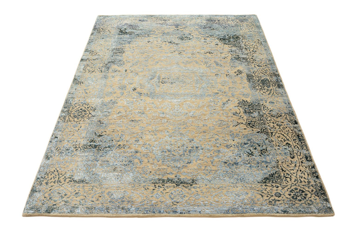 Designer tæppe - 197 x 145 cm - karamel
