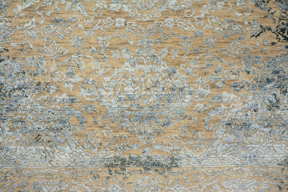 Designer tæppe - 197 x 145 cm - karamel