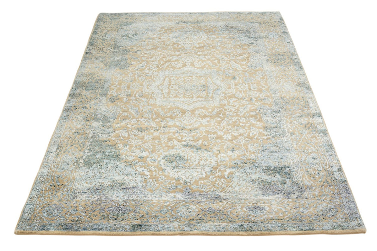 Designer tæppe - 197 x 145 cm - karamel