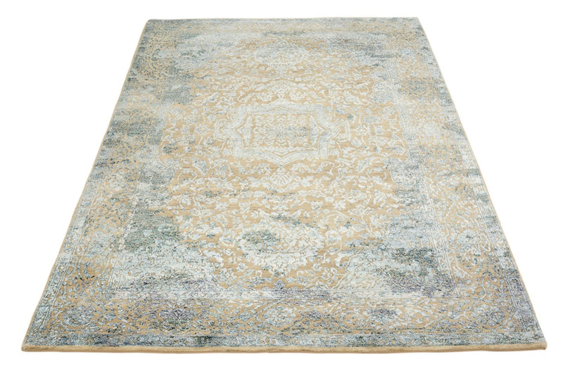 Designer tæppe - 197 x 145 cm - karamel