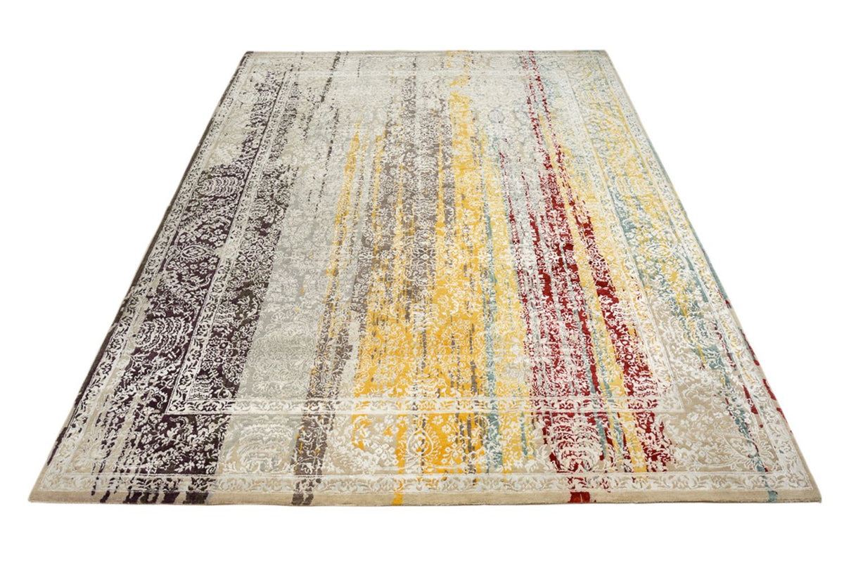 Designer tæppe - 349 x 252 cm - flerfarvet