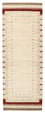 Løber Gabbeh-tæppe - Loribaft Indus - 243 x 84 cm - lys beige