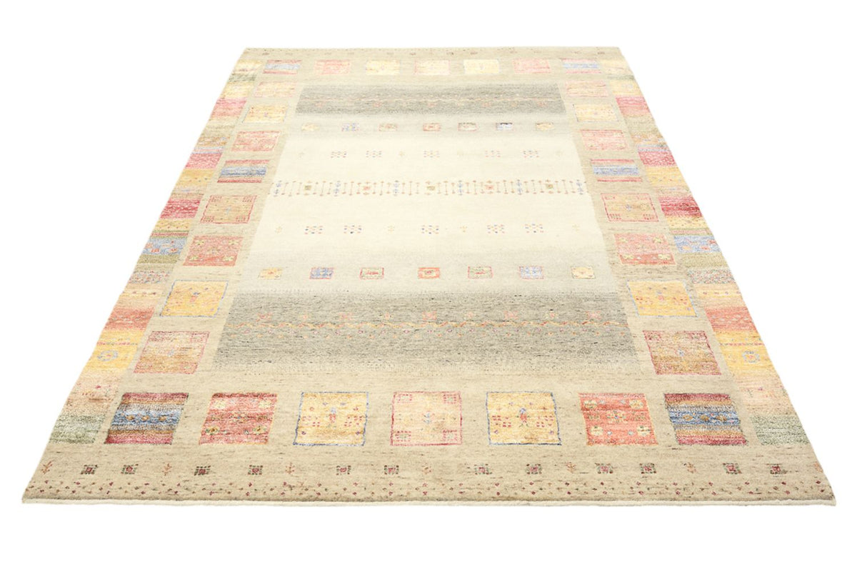 Gabbeh-tæppe - Loribaft Indus - 244 x 175 cm - flerfarvet