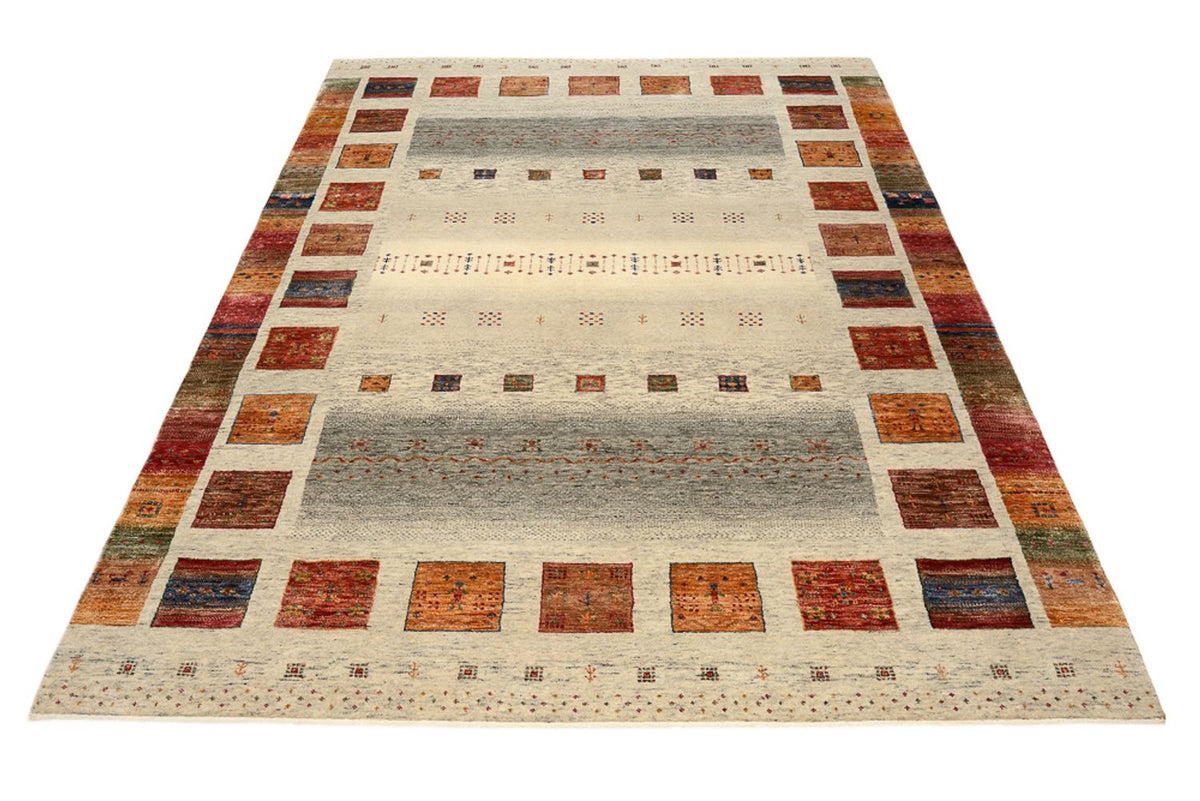 Gabbeh-tæppe - Loribaft Indus - 235 x 170 cm - flerfarvet