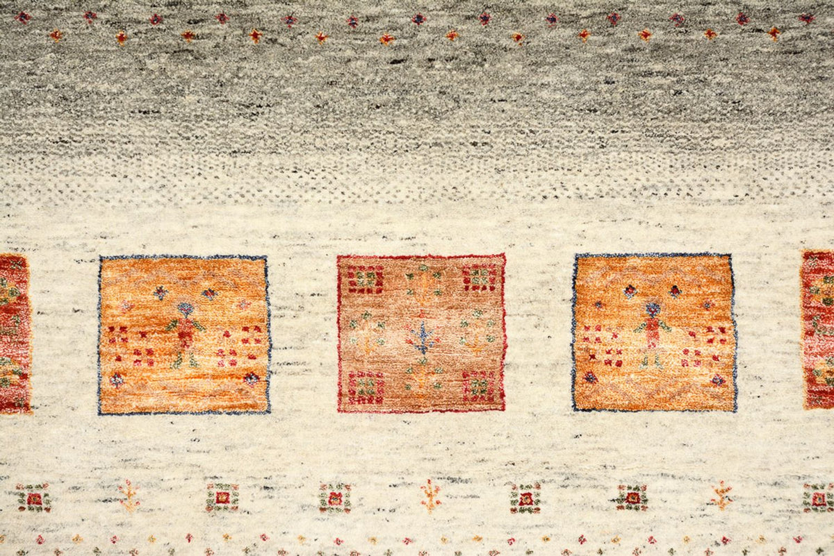 Gabbeh-tæppe - Loribaft Indus - 235 x 170 cm - flerfarvet