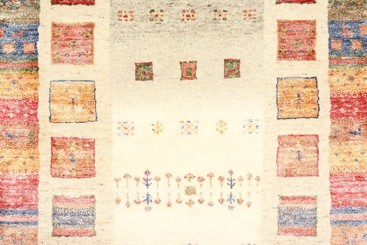 Løber Gabbeh-tæppe - Loribaft Indus - 296 x 83 cm - flerfarvet