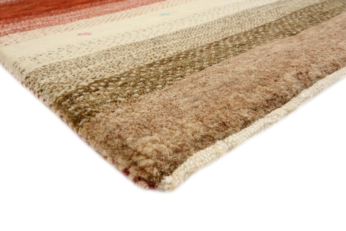 Gabbeh-tæppe - Loribaft Indus - 349 x 251 cm - lys beige