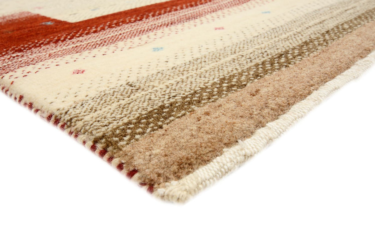 Gabbeh-tæppe - Loribaft Indus - 238 x 174 cm - lys beige