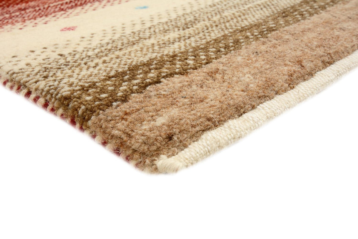 Gabbeh-tæppe - Loribaft Indus - 240 x 175 cm - lys beige