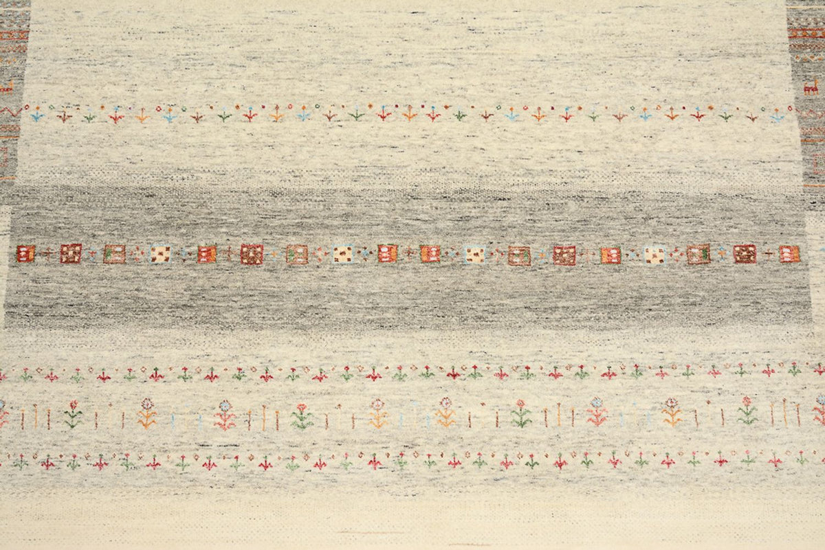 Gabbeh-tæppe - Loribaft Indus - 339 x 248 cm - flerfarvet