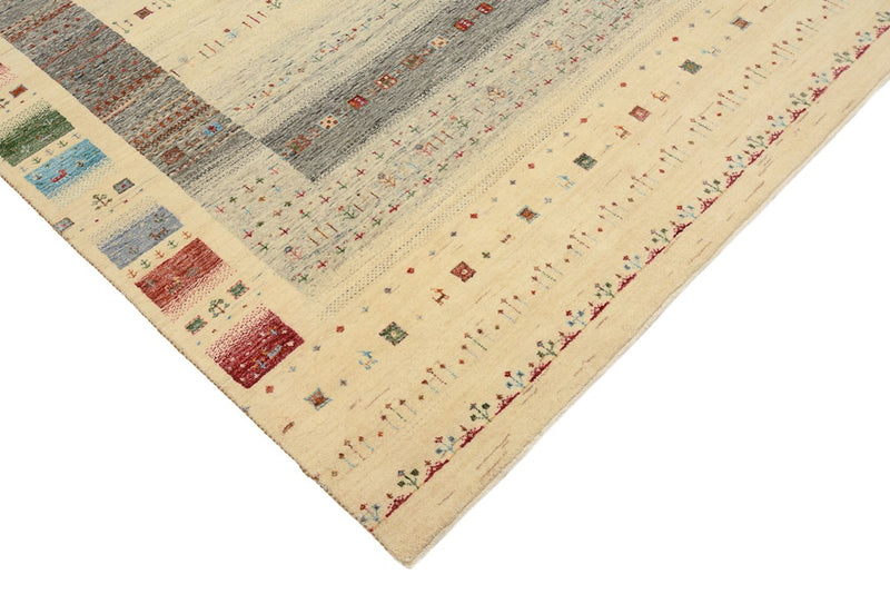 Gabbeh-tæppe - Loribaft Indus - 243 x 171 cm - flerfarvet