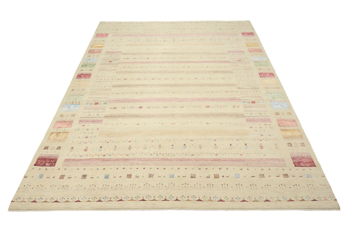 Gabbeh-tæppe - Loribaft Indus - 335 x 248 cm - flerfarvet