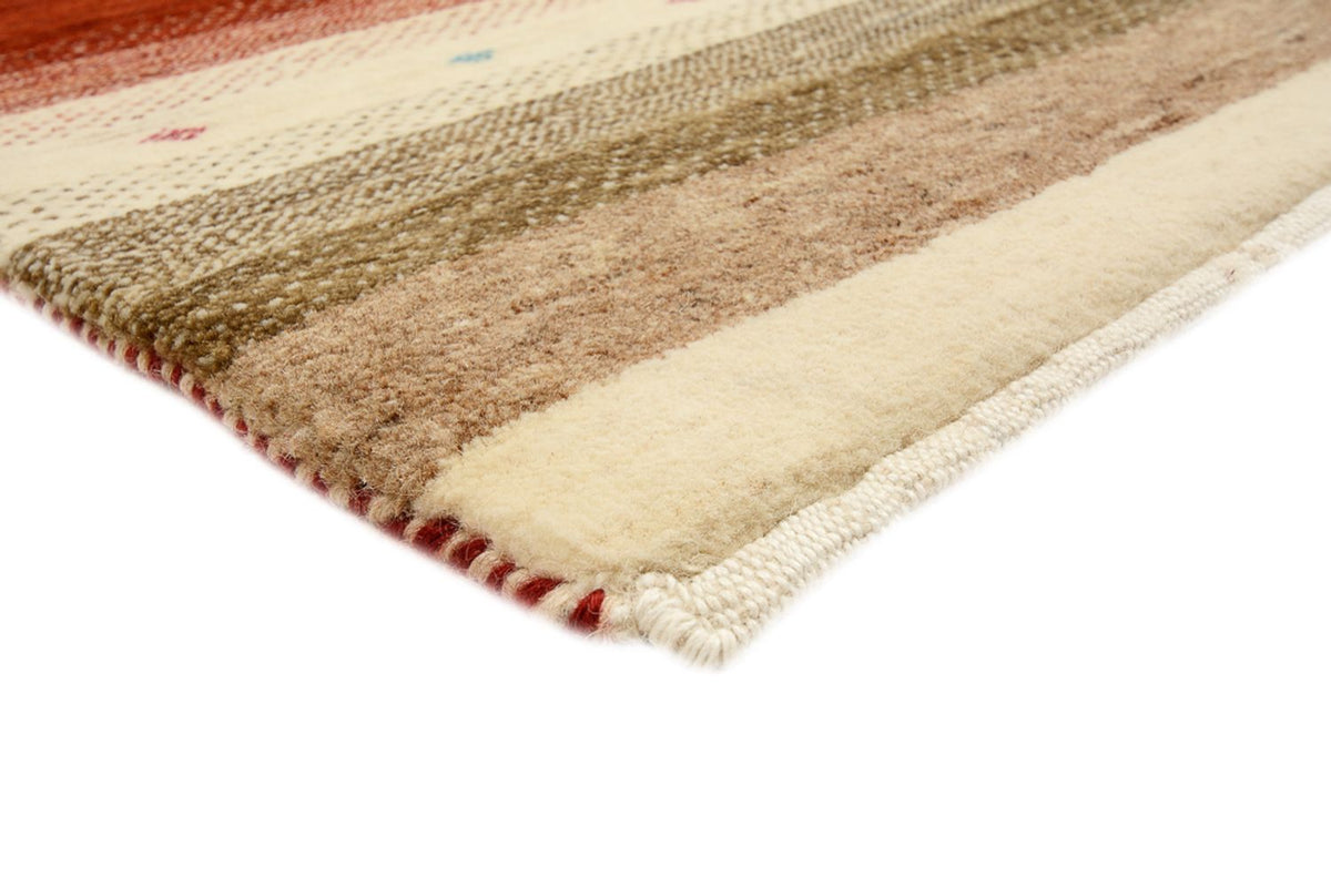 Gabbeh-tæppe - Loribaft Indus - 296 x 203 cm - lys beige