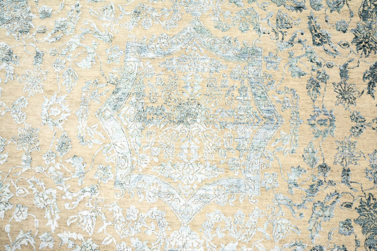 Designer tæppe - 364 x 271 cm - kamel