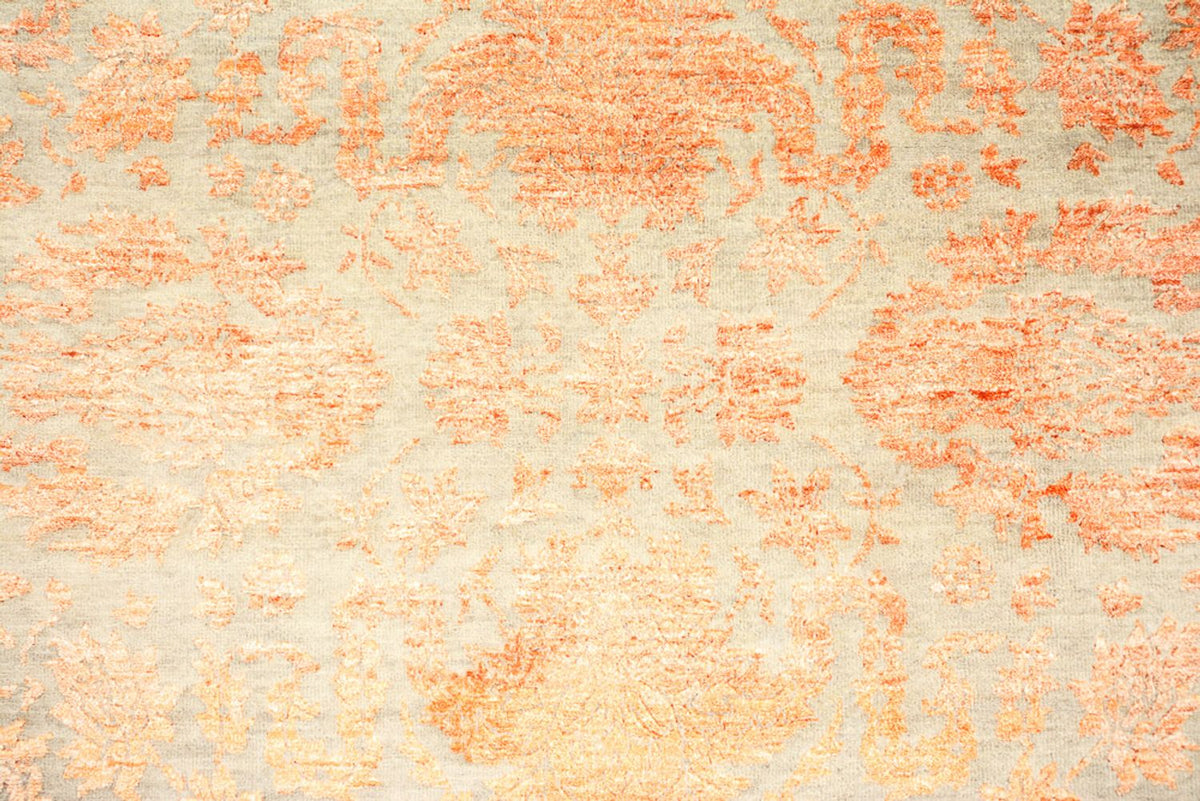 Designer tæppe - 200 x 154 cm - rust