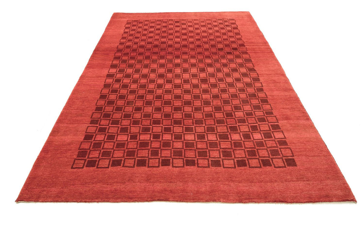 Gabbeh Tæppe - Loribaft Persisk - 298 x 204 cm - rød