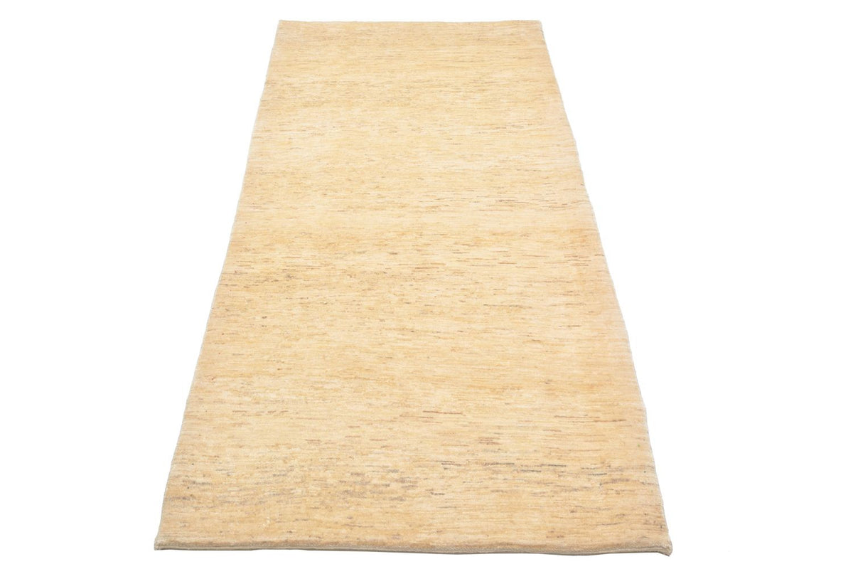 Løber Gabbeh Tæppe - Loribaft Persisk - 203 x 88 cm - natur