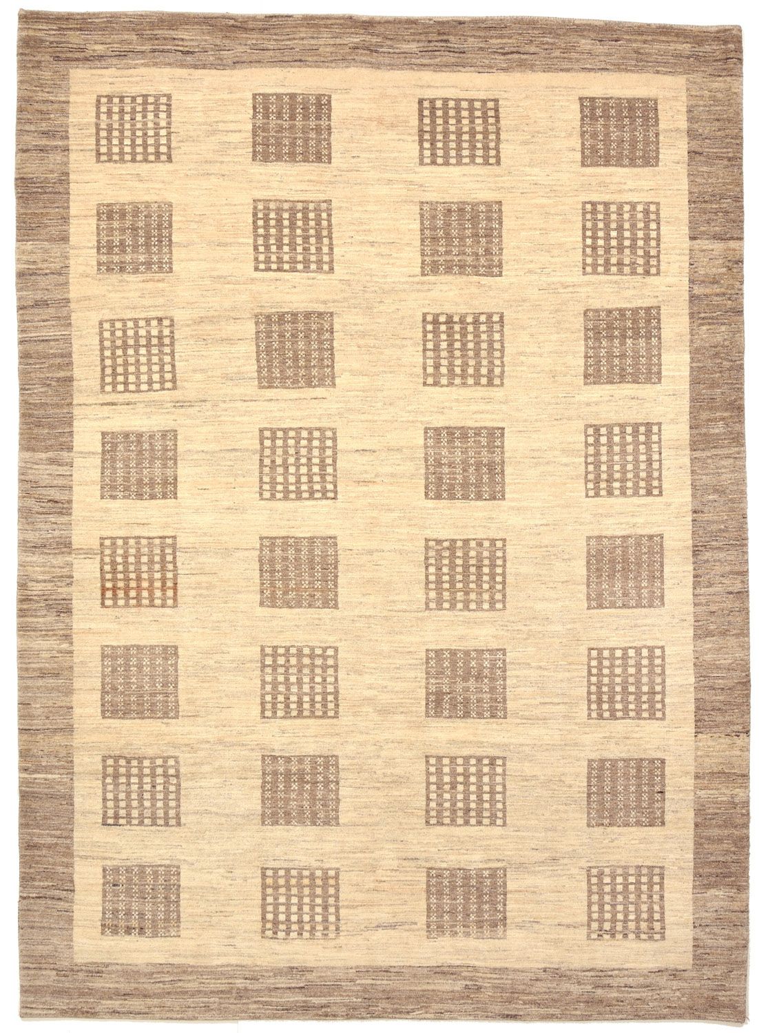 Gabbeh Tæppe - Loribaft Persisk - 264 x 190 cm - beige