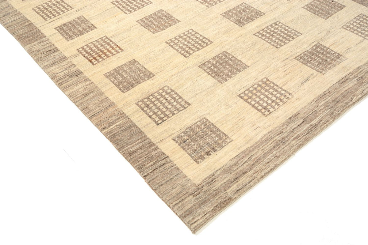 Gabbeh Tæppe - Loribaft Persisk - 264 x 190 cm - beige