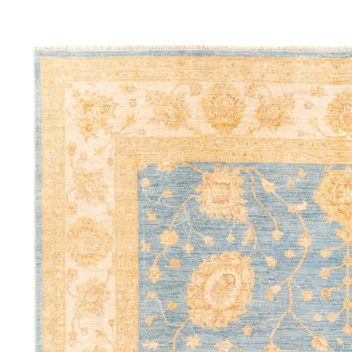 Ziegler Carpet - 343 x 248 cm - lyseblå