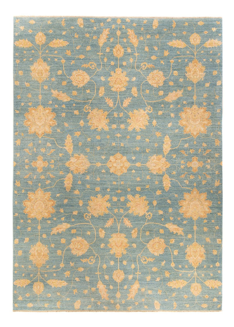 Ziegler Carpet - 348 x 252 cm - havblå