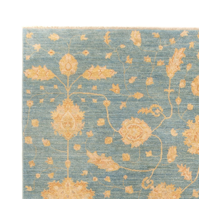 Ziegler Carpet - 348 x 252 cm - havblå