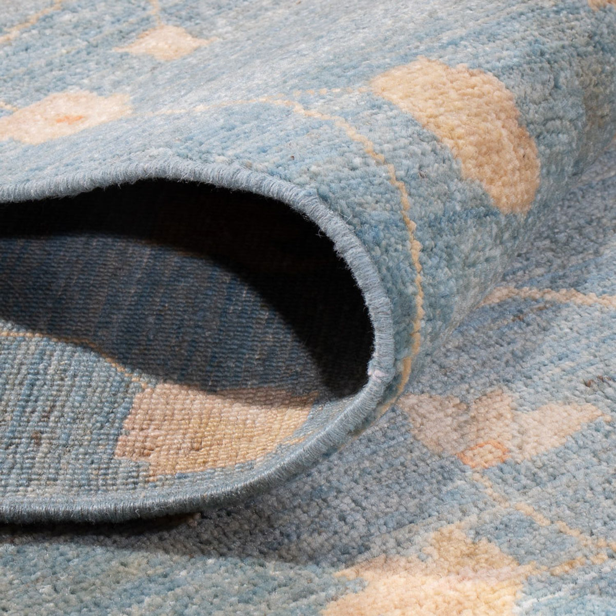 Ziegler Carpet - 348 x 252 cm - havblå