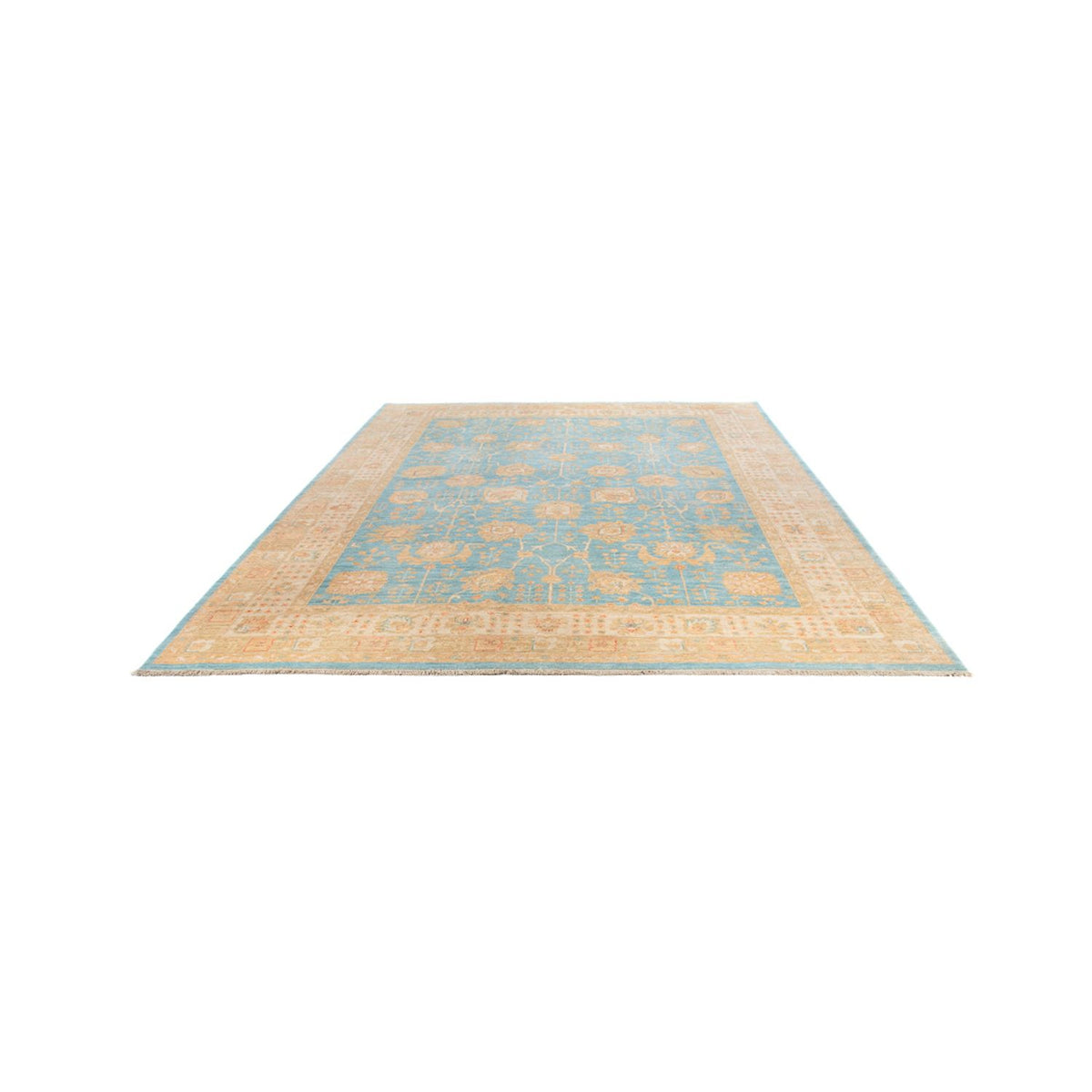 Ziegler Carpet - 345 x 257 cm - lyseblå