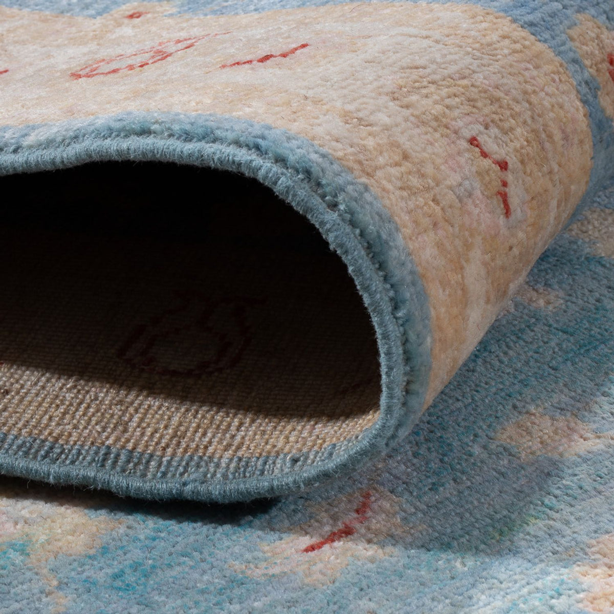 Løber Ziegler Carpet - 200 x 77 cm - lyseblå