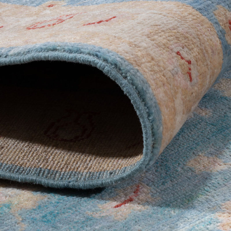 Løber Ziegler Carpet - 200 x 77 cm - lyseblå