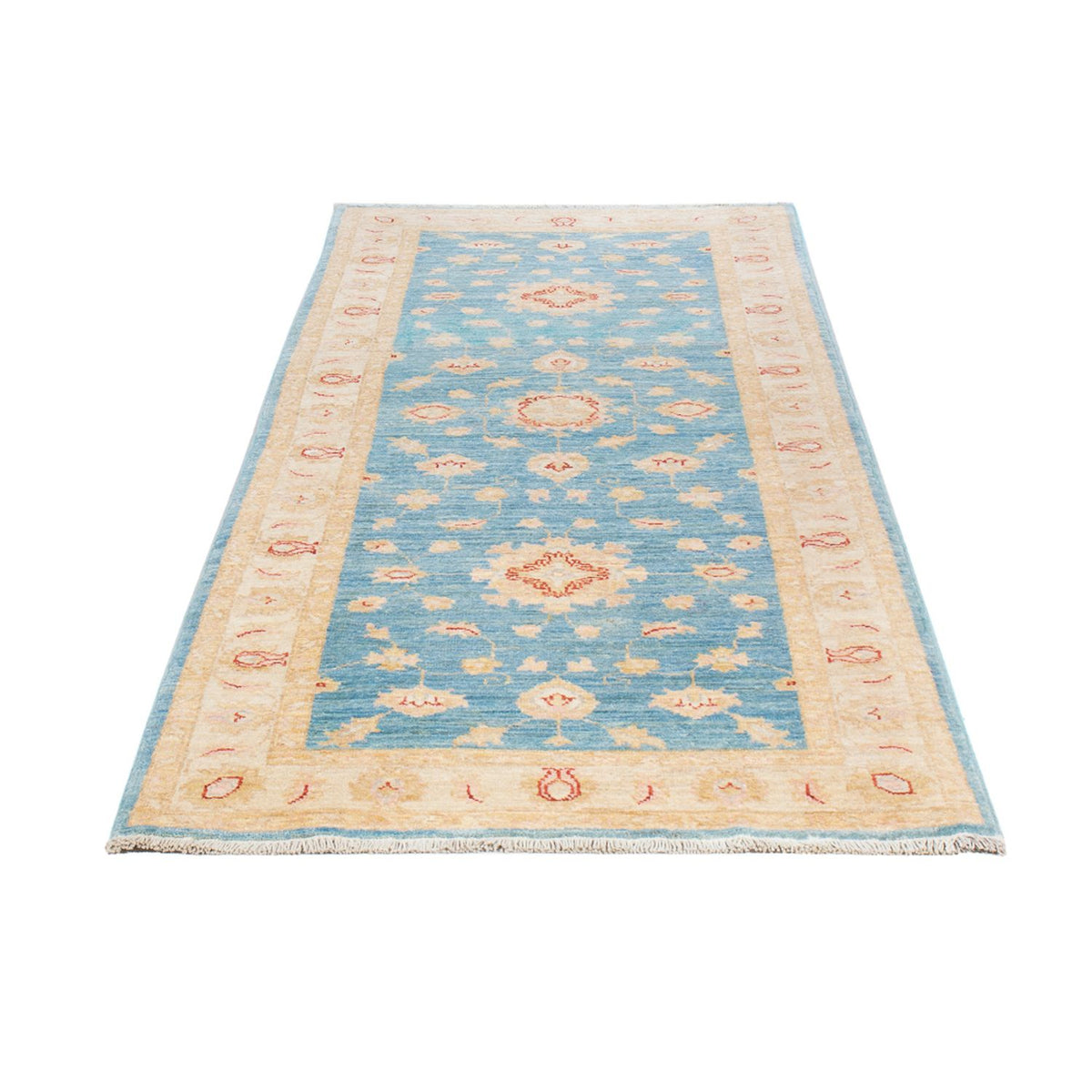 Løber Ziegler Carpet - 200 x 77 cm - lyseblå