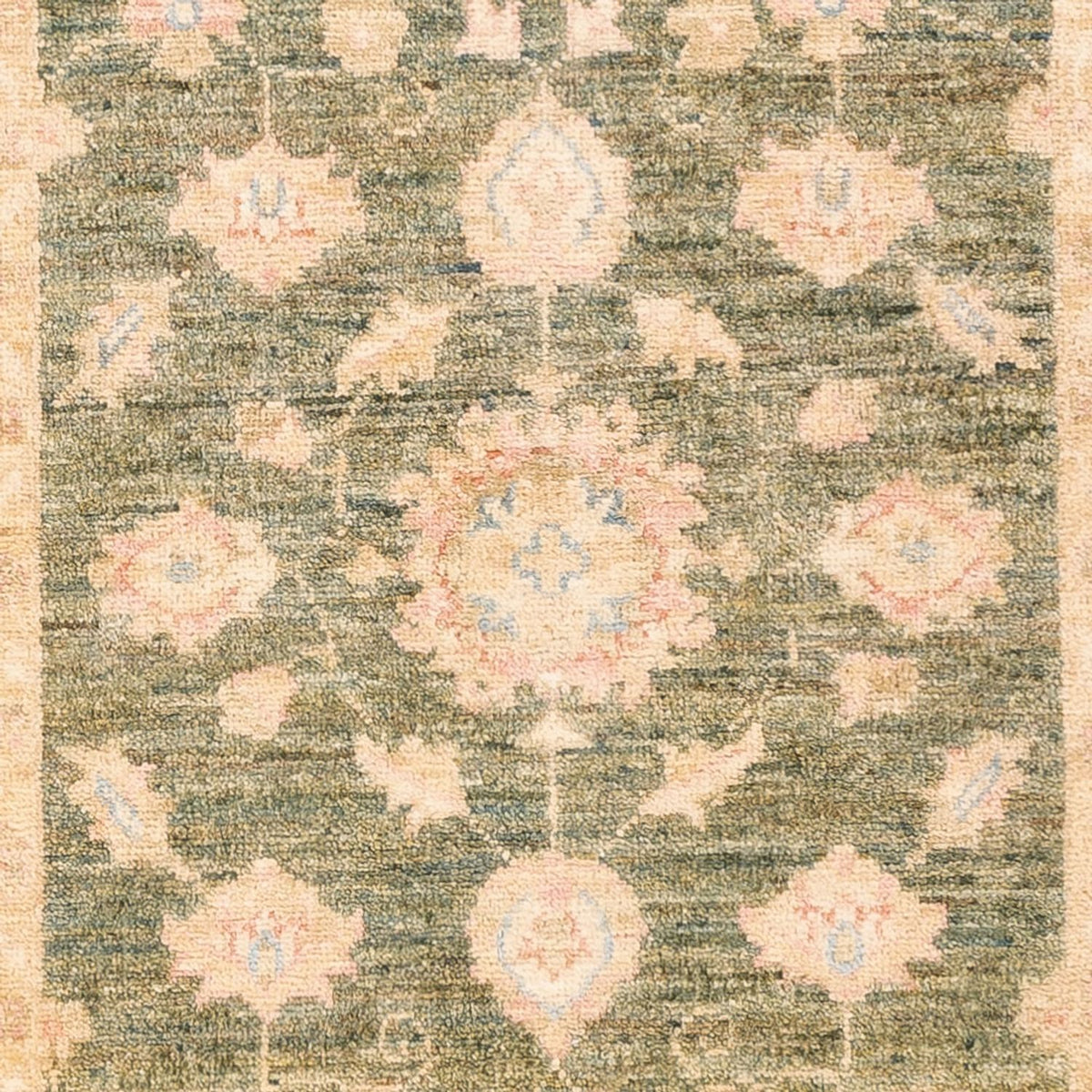 Løber Ziegler Carpet - 197 x 77 cm - olivengrøn
