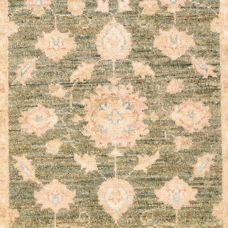 Løber Ziegler Carpet - 197 x 77 cm - olivengrøn
