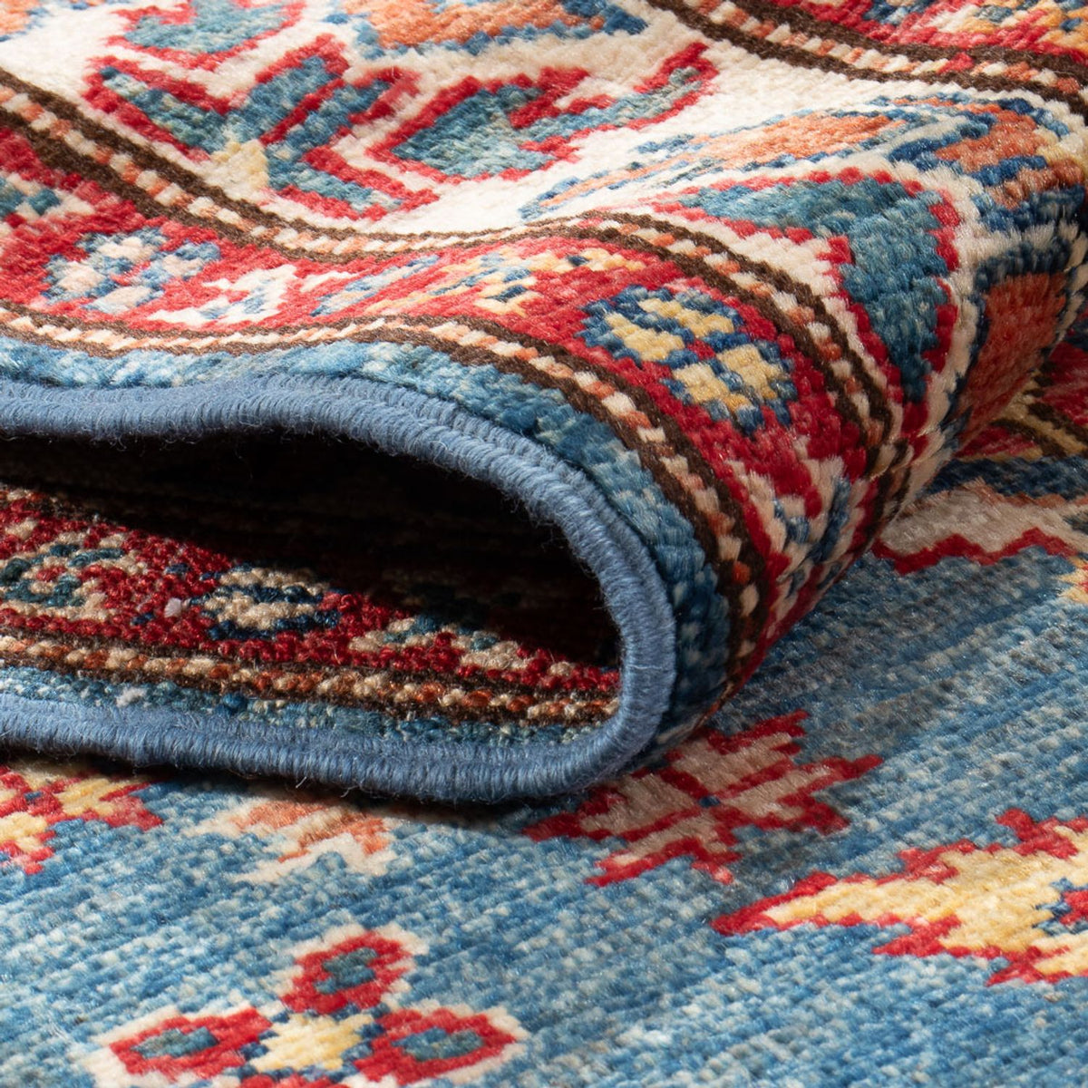 Løber Ziegler Carpet - Kazak - 202 x 72 cm - blå