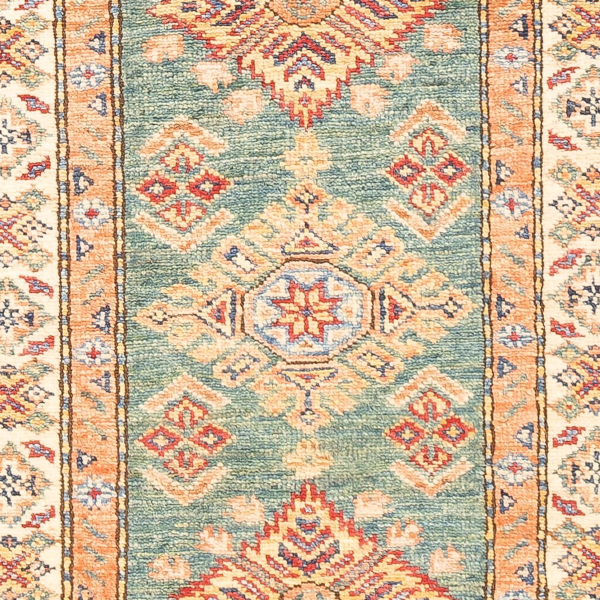 Løber Ziegler Carpet - Kazak - 178 x 58 cm - lysegrøn