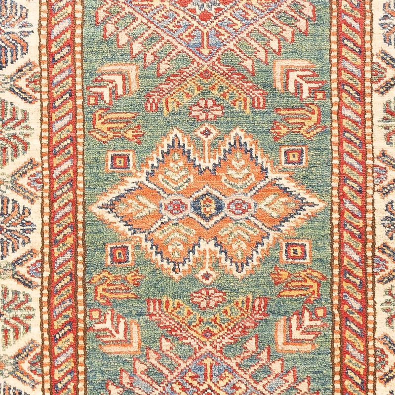 Løber Ziegler Carpet - Kazak - 198 x 76 cm - lysegrøn