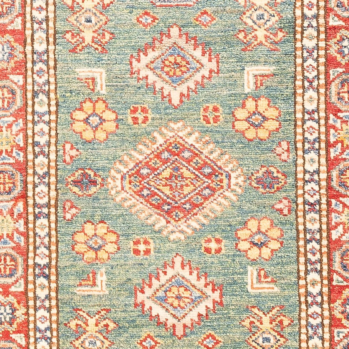 Løber Ziegler Carpet - Kazak - 187 x 60 cm - lysegrøn