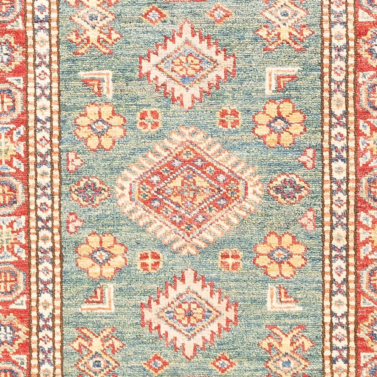 Løber Ziegler Carpet - Kazak - 188 x 61 cm - lysegrøn